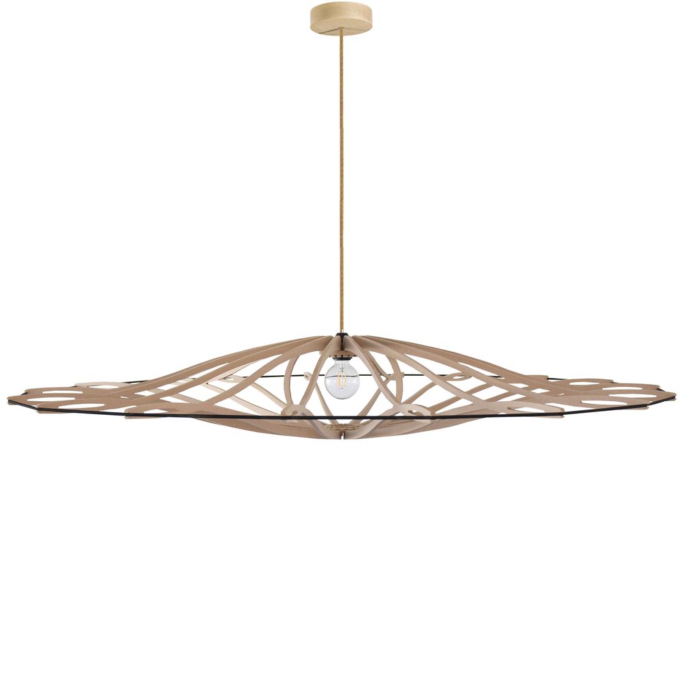 Office design and planning - Pendant lamp TWIST L D142 cm - RIF LUMINAIRES