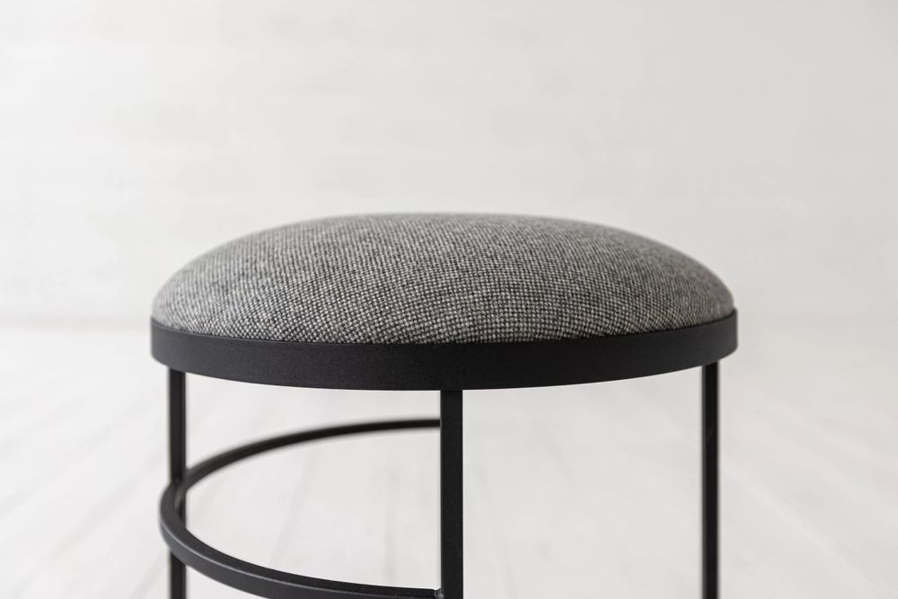 Stools for hospitalities & contracts - MOUND|POUF WITH WOOL - IDDO