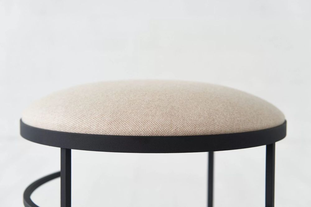 Stools for hospitalities & contracts - MOUND|POUF WITH WOOL - IDDO