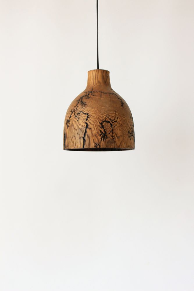 Unique pieces - Unique oak pendant lights handmade - WOODENDREAMS