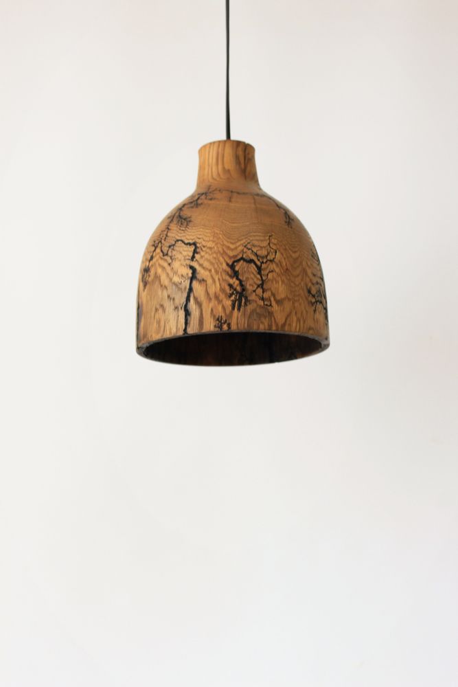 Unique pieces - Unique oak pendant lights handmade - WOODENDREAMS