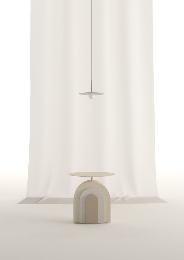 Tables basses - Arco (table basse en laiton) - PIMAR ITALIAN LIMESTONE SPECIALIST
