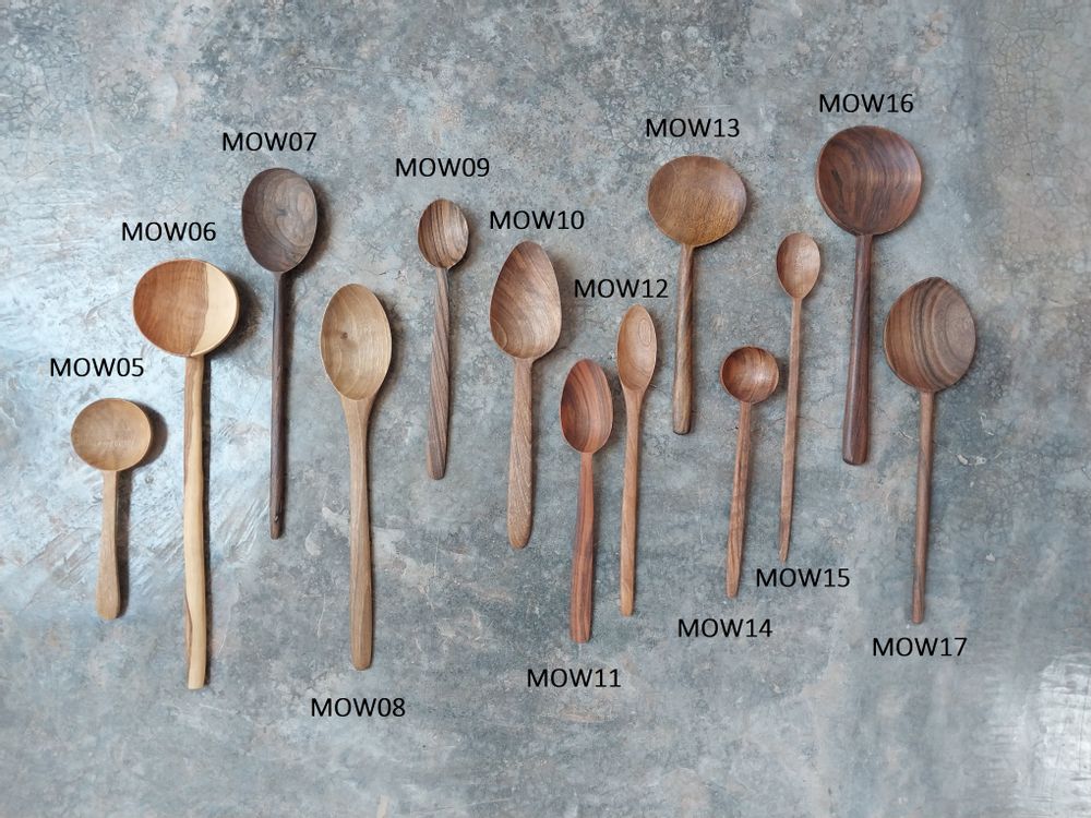 Kitchen utensils - Walnut wood utensils - ALCANTARA-FREDERIC