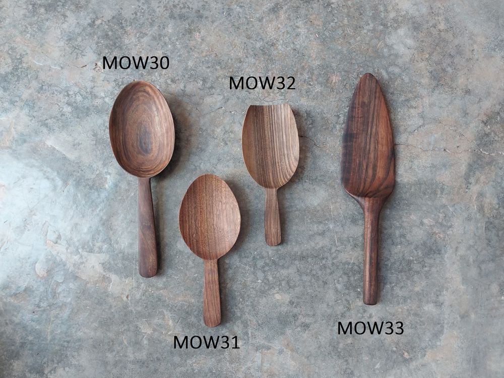 Kitchen utensils - Walnut wood utensils - ALCANTARA-FREDERIC