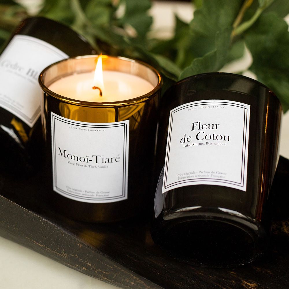 Candles - SCENTED CANDLE - DRAKE MANUFACTURE SA