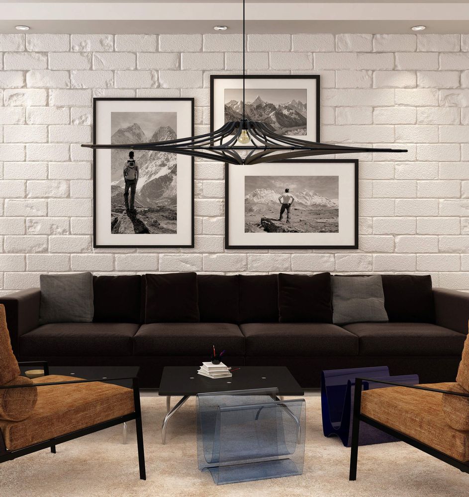 Design objects - SINGING BLACK XL pendant lamp D160cm - RIF LUMINAIRES