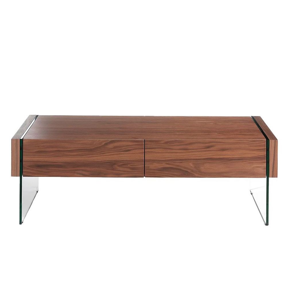 Coffee tables - Glass side coffee table - ANGEL CERDÁ