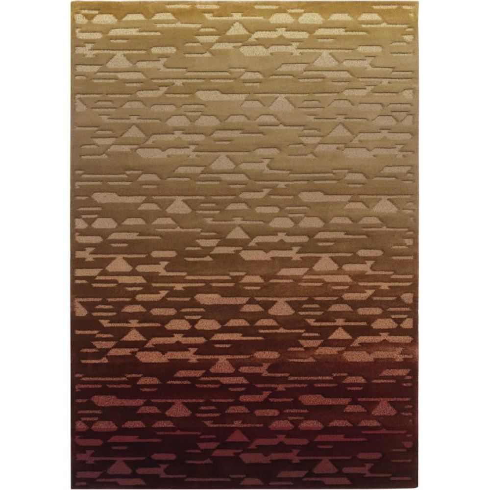 Tapis sur-mesure - Tapis Matrice Eco Marron - FERREIRA DE SÁ RUGS