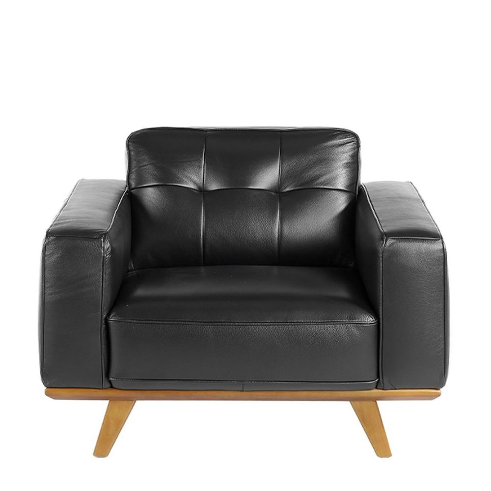 Armchairs - Upholstered armchair upholstered cowhide leather - ANGEL CERDÁ