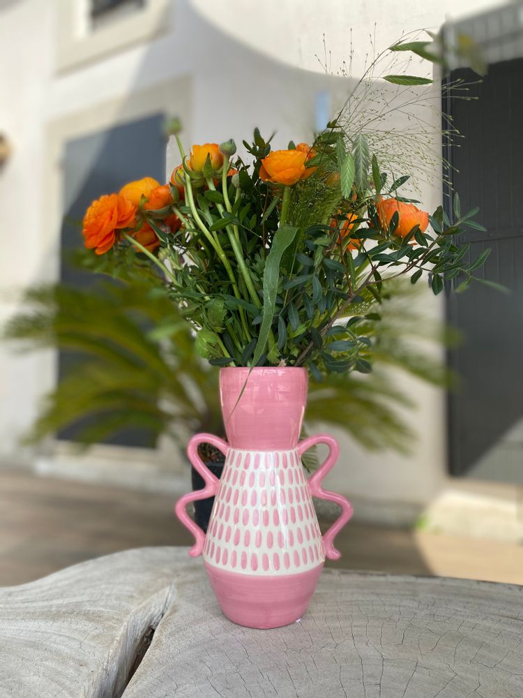 Bougies - Vase Croisette - CONFIDENCES PROVENCE