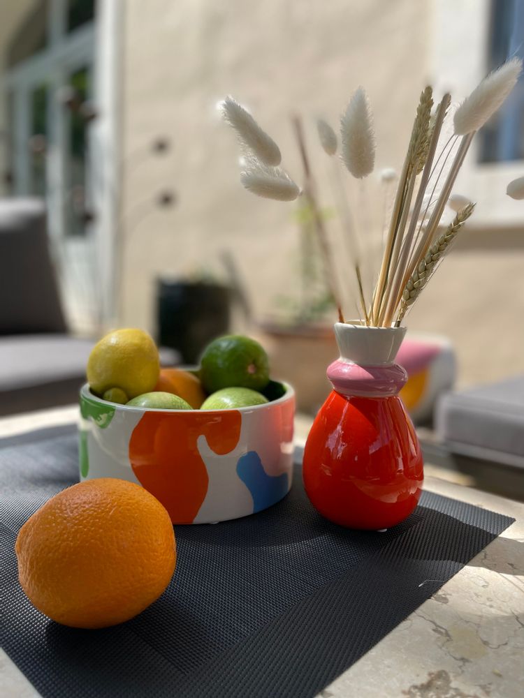 Decorative objects - AIX-EN-PROVENCE MULTICOLOURED CANDLE - CONFIDENCES PROVENCE