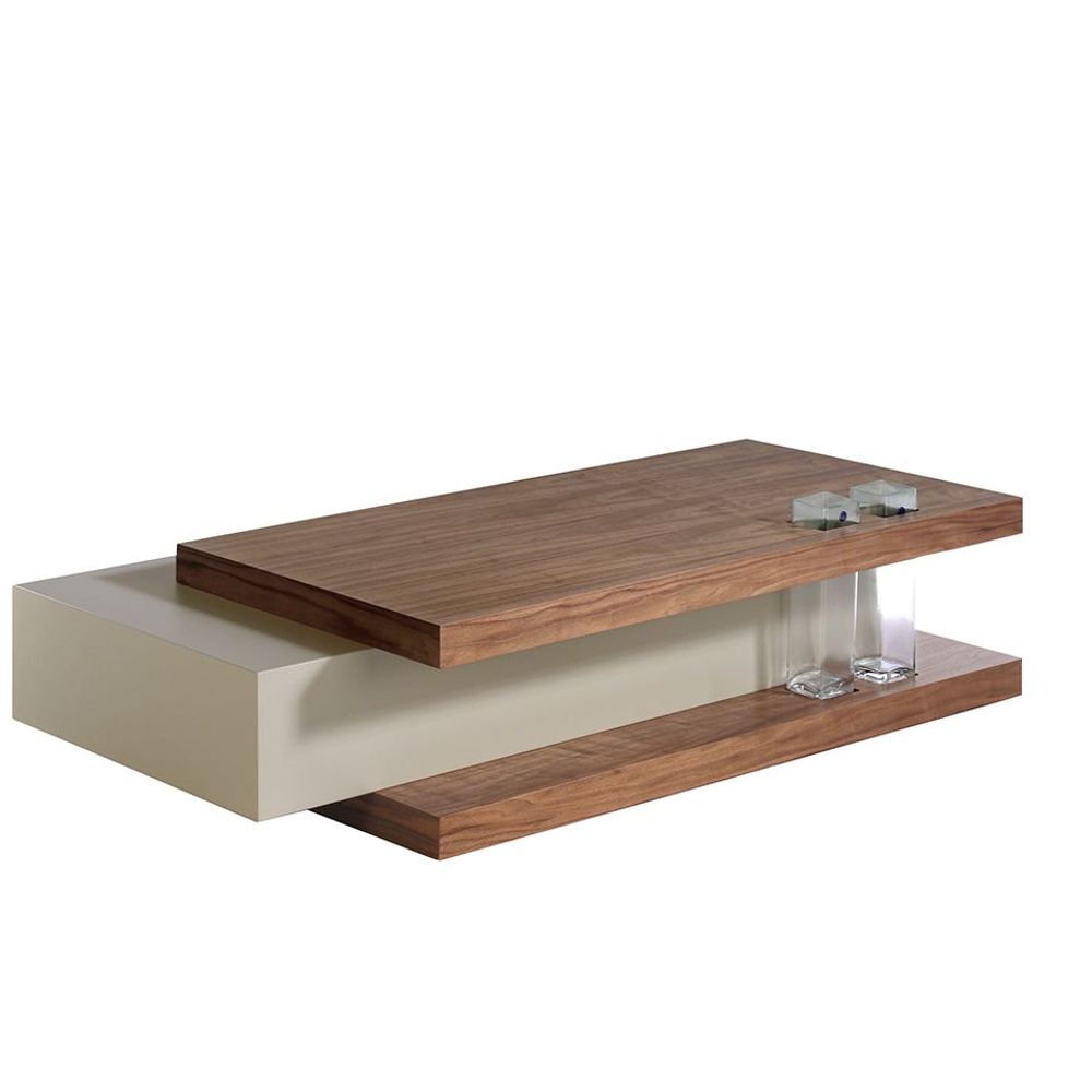 Coffee tables - Coffee table mist and walnut - ANGEL CERDÁ