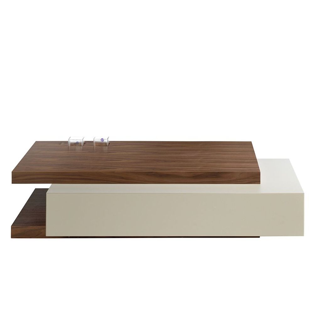 Coffee tables - Coffee table mist and walnut - ANGEL CERDÁ