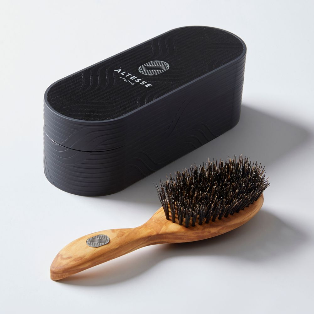 Accessoires cheveux - Brosse à cheveux fait main Soin & Brillance - Altesse Prestige - ALTESSE STUDIO