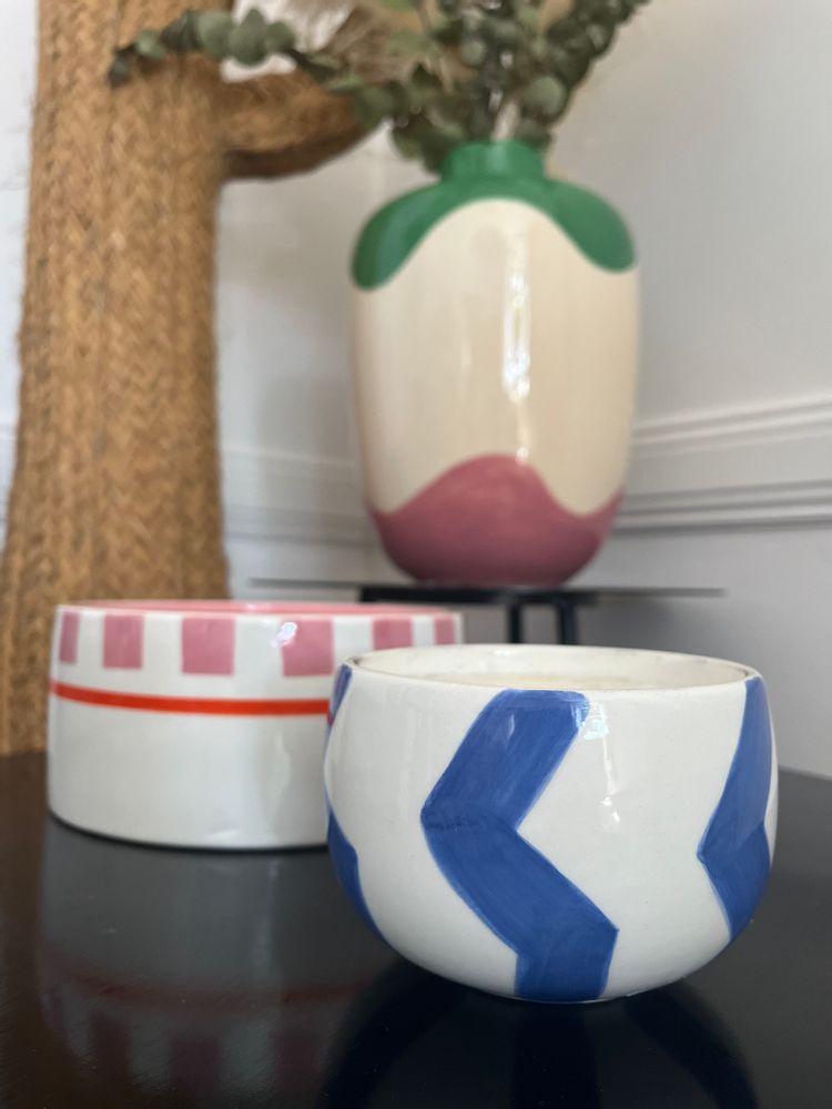 Decorative objects - L'Esterel Ceramic Vase - CONFIDENCES PROVENCE