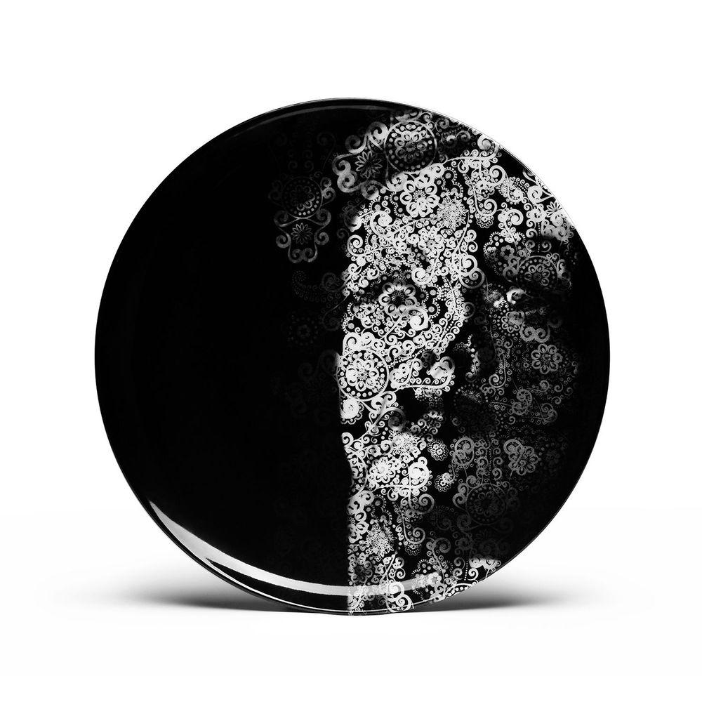 Objets de décoration - Assiette Porcelaine “Vampira” - LOOL