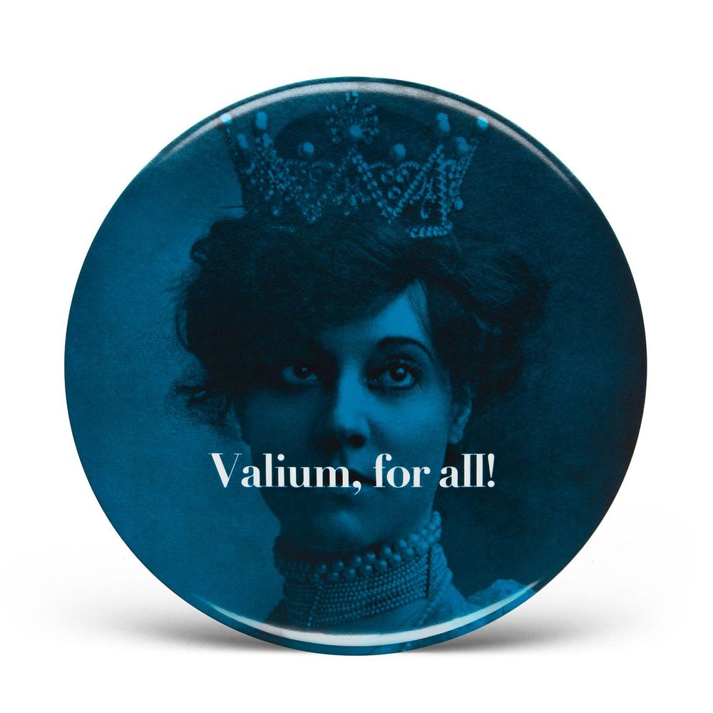 Objets de décoration - Assiette Porcelaine “Valium, for all!" - LOOL