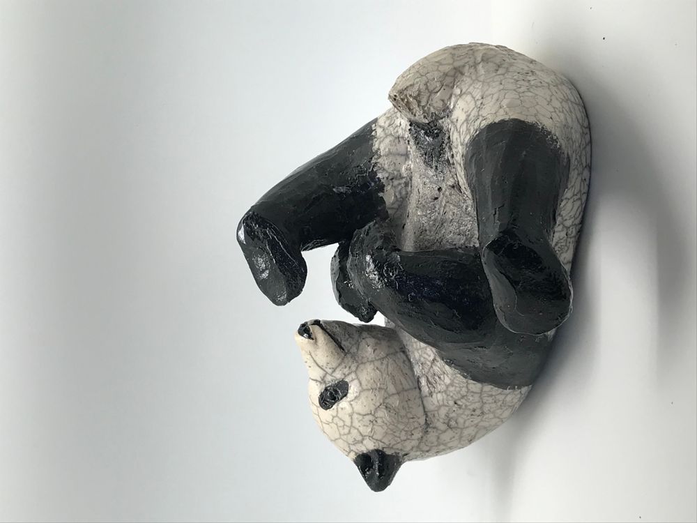 Unique pieces - PANDA SCULPTURE ON THE BACK - NICOLE DORAY S