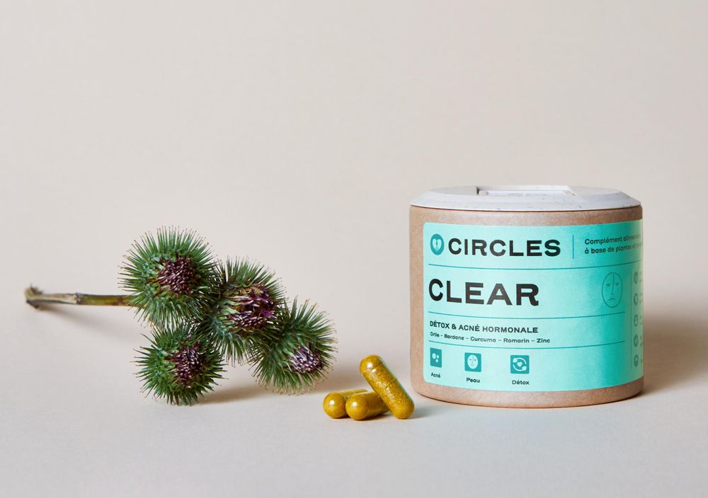 Cosmétiques - CLEAR • Détox & acné hormonale - CIRCLES - BIEN-ÊTRE FÉMININ