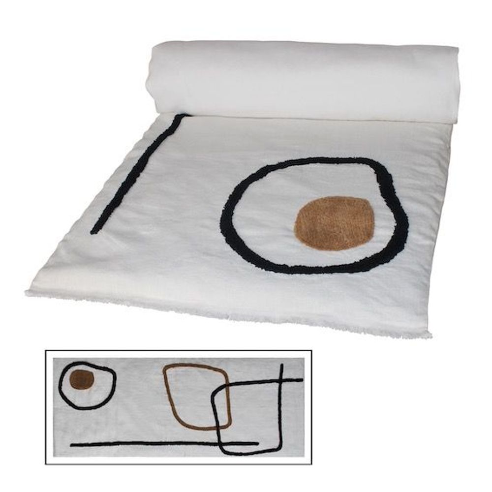 Fabric cushions - TIKRI cushion & comforter - HAOMY