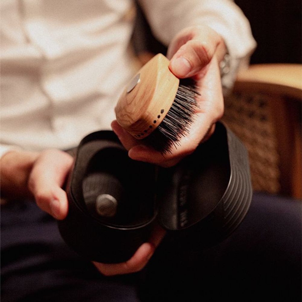 Accessoires cheveux - Brosse homme fait main Cheveux & Barbe - Altesse Prestige - ALTESSE STUDIO