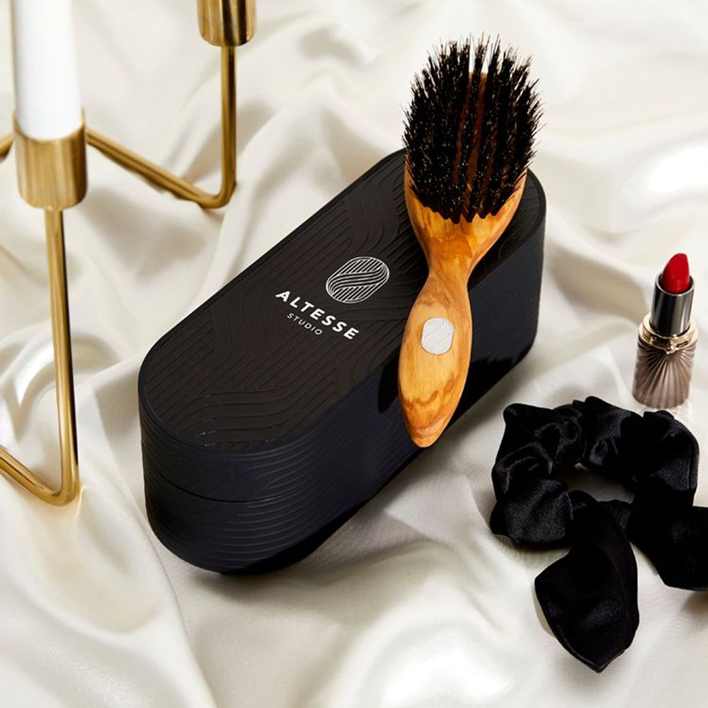 Accessoires cheveux - Brosse à cheveux fait main Soin & Brillance - Altesse Prestige - ALTESSE STUDIO