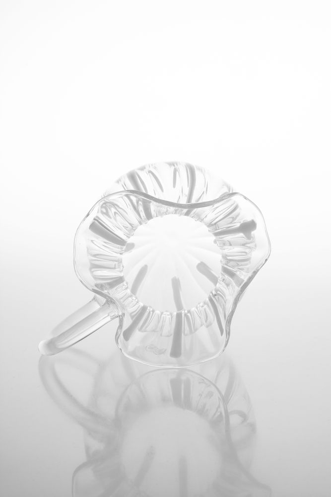 Art glass - Torcello White Stripe Jug - TUTTOATTACCATO