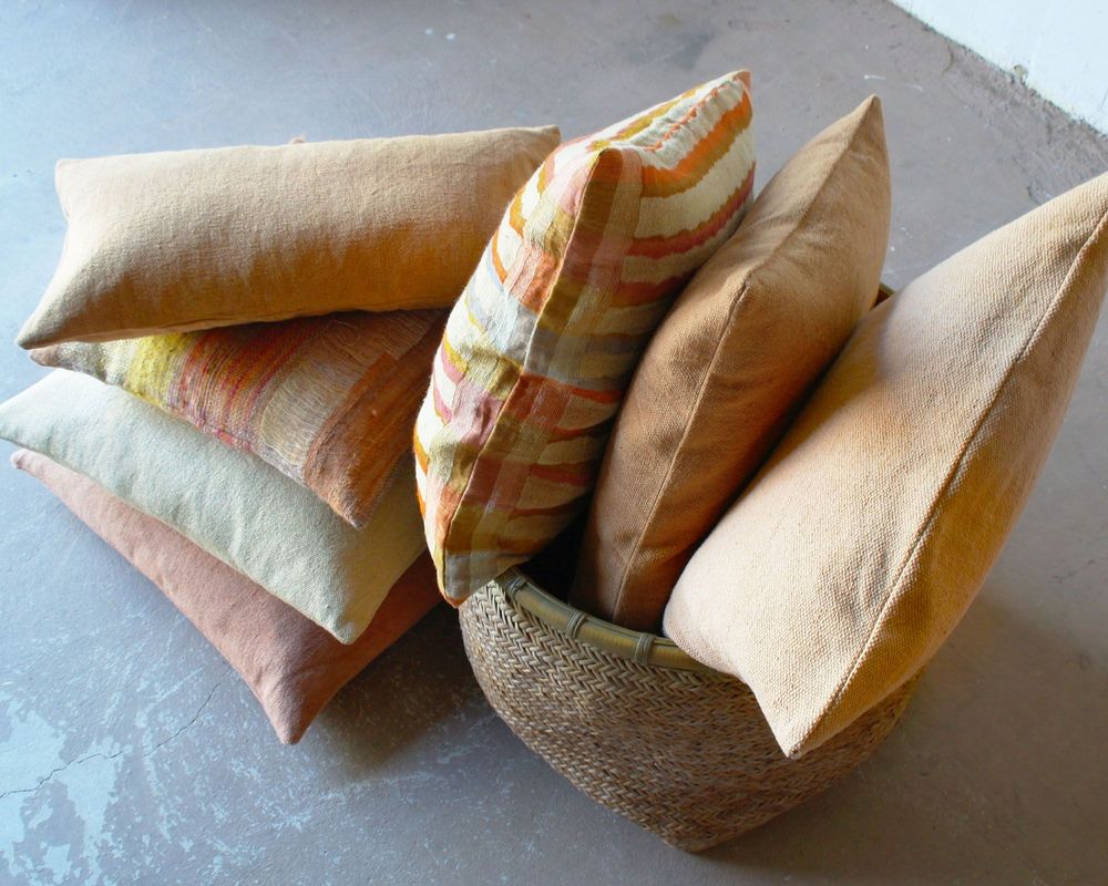 Cushions - June cushion cover LINEN & SILK - ML FABRICS
