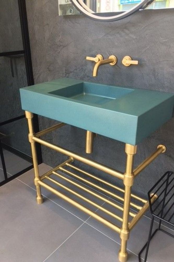 Bath towels - Sterlingham Water Table with Heated Towel Warmer - SOPHA INDUSTRIES SAS