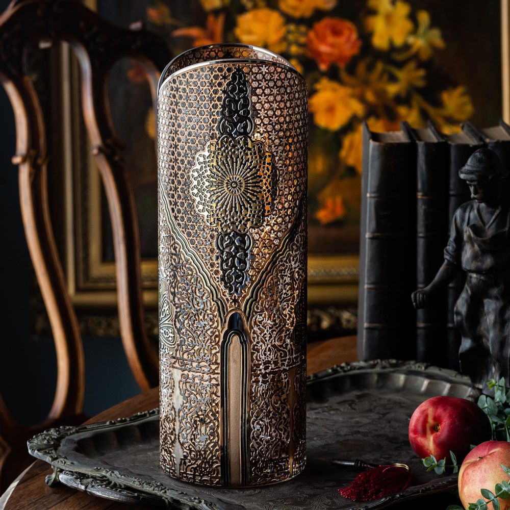 Vases - Golden crystal vase - Graziosa - LEONE DI FIUME