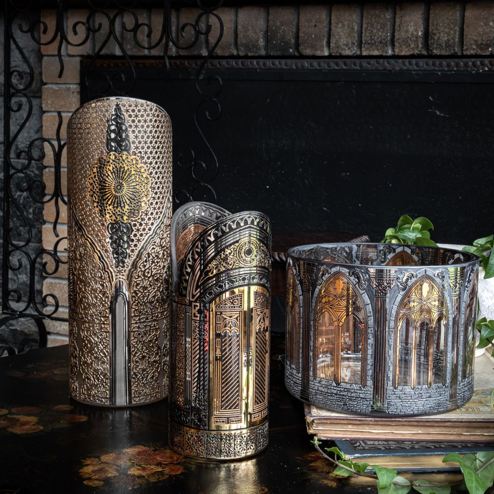 Vases - Golden crystal vase - Graziosa - LEONE DI FIUME