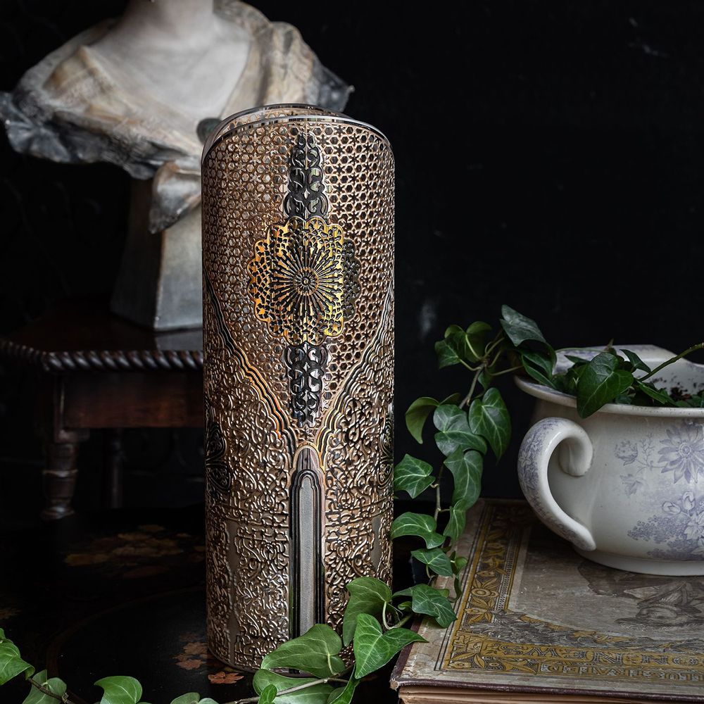 Vases - Golden crystal vase - Graziosa - LEONE DI FIUME