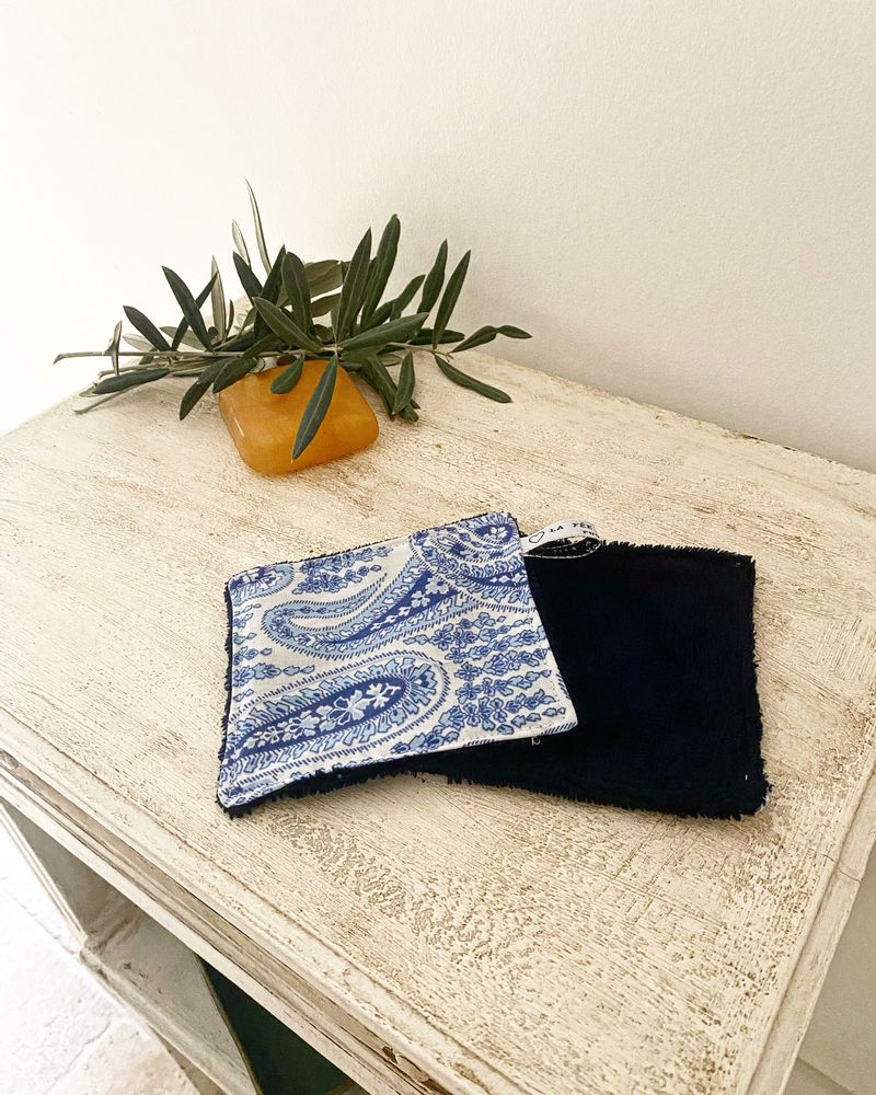 Other bath linens - Upcycled washable makeup remover cotton - LA FÉE L'A FAIT