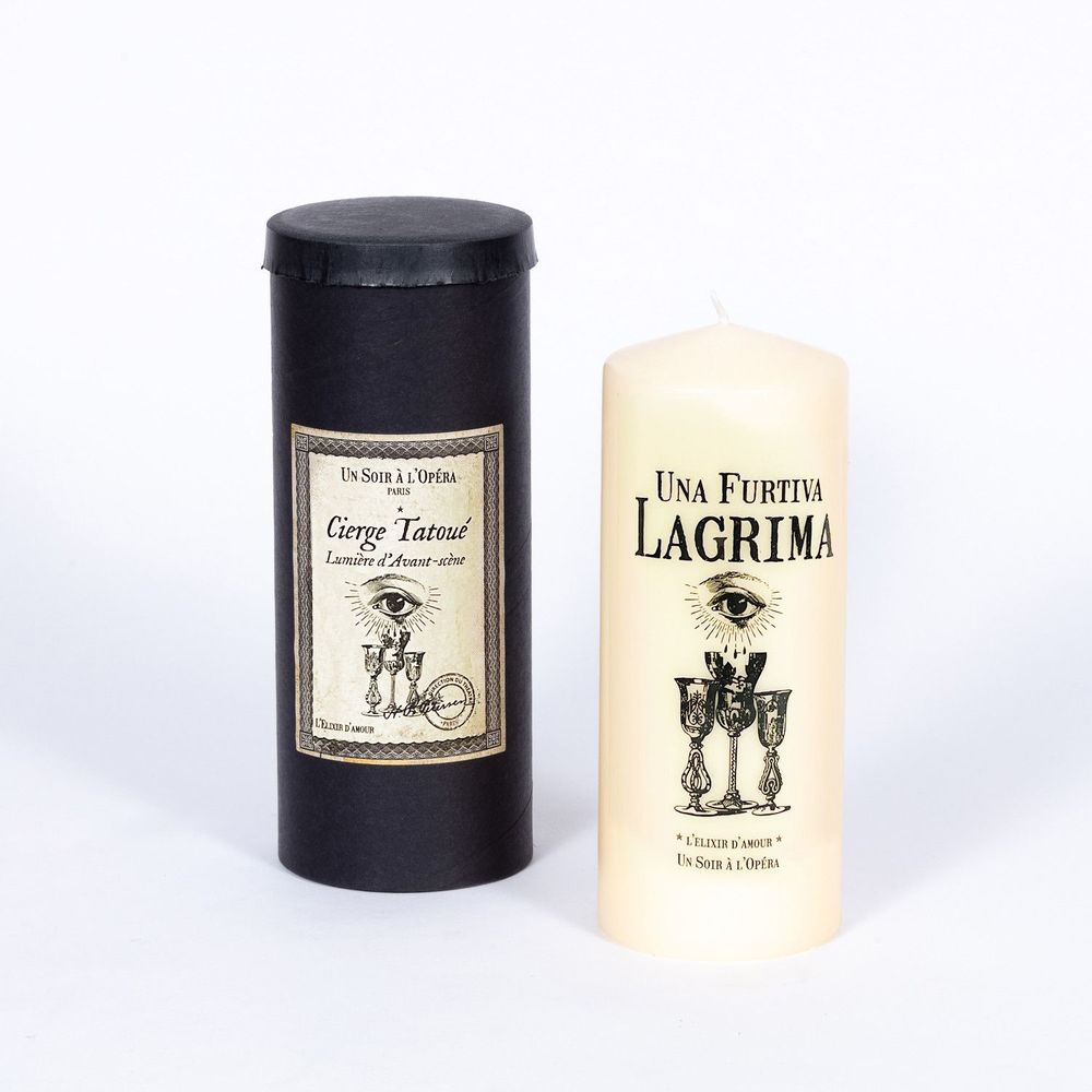 Decorative objects - THE ELIXIR OF LOVE - TATTOO CANDLE - UN SOIR A L'OPERA