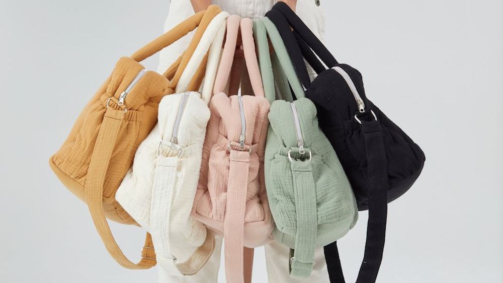 Childcare accessories - Diaper bag - " Like a candy" collection - BEBEL