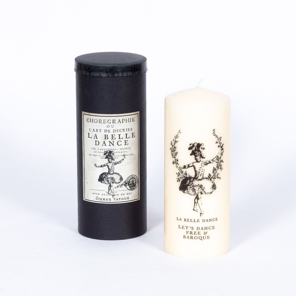 Decorative objects - LA BELLE DANCE - TATTOO CANDLE - LA BELLE DANCE