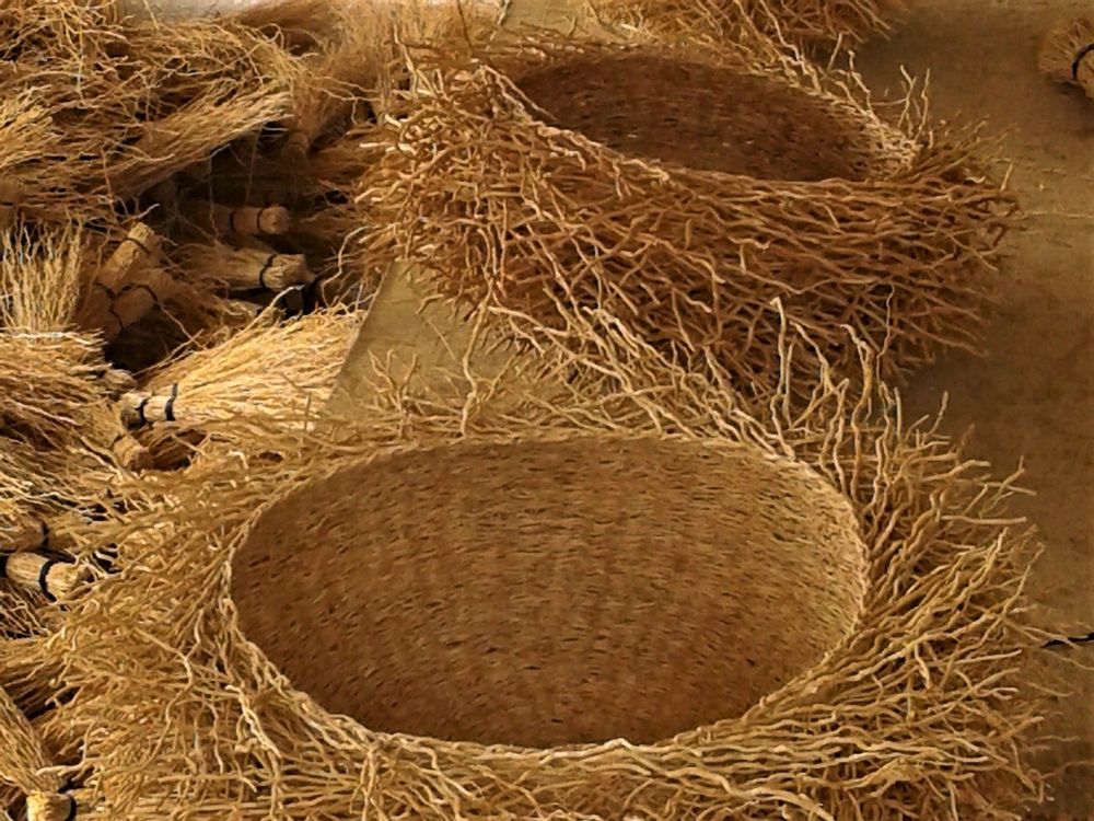Cadeaux - Corbeille tressée Vétiver - CHEZ JOSPEH AROME DE MAISON
