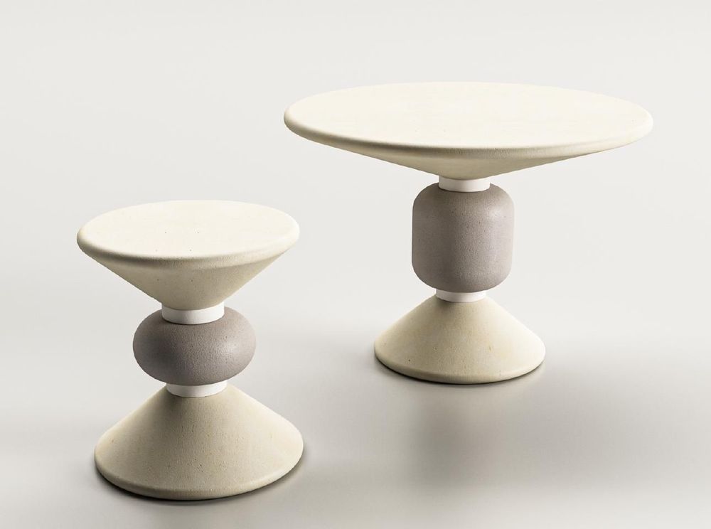 Tables de jardin - Ettore - By Noii Studio - PIMAR ITALIAN LIMESTONE SPECIALIST