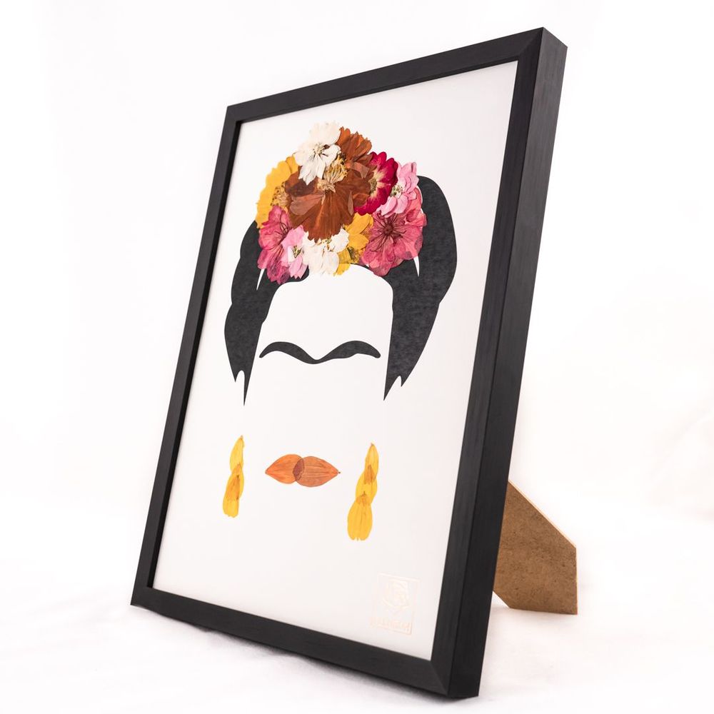 Objets design - Frida - Herbier de fleurs séchées - FLEURON