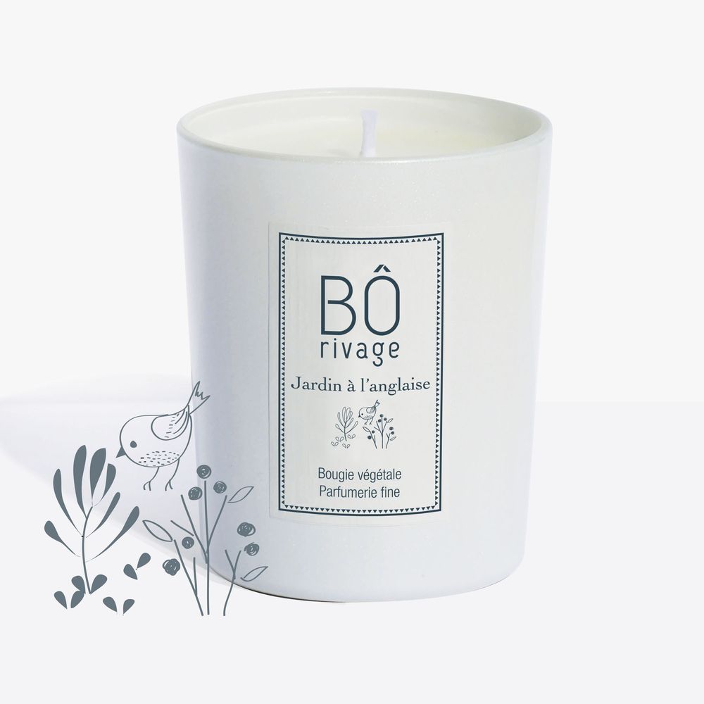 Candles - "Jardin à l'anglaise" candle - BÔRIVAGE