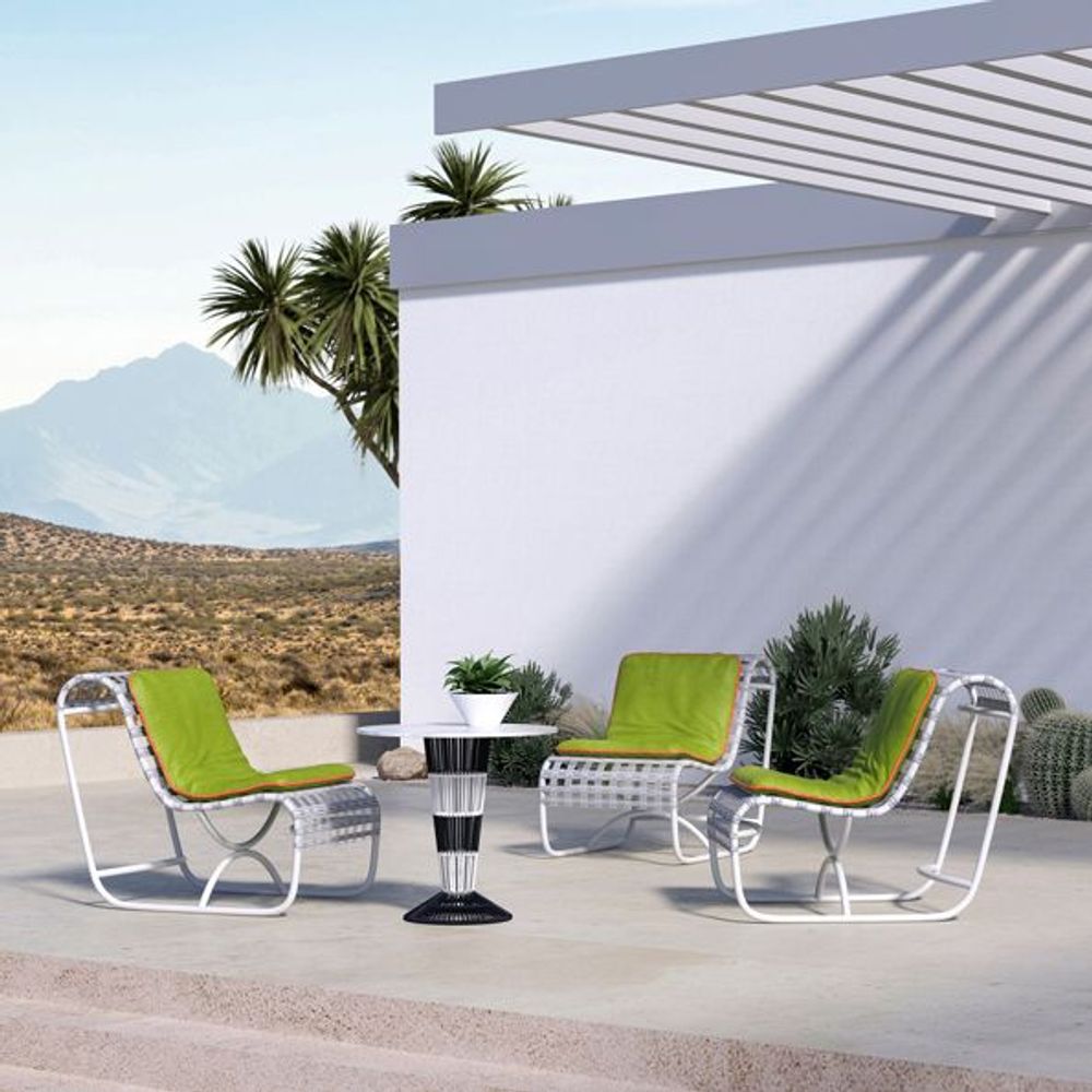Lawn armchairs - PALM SPRINGS Lounge Chair - SIFAS