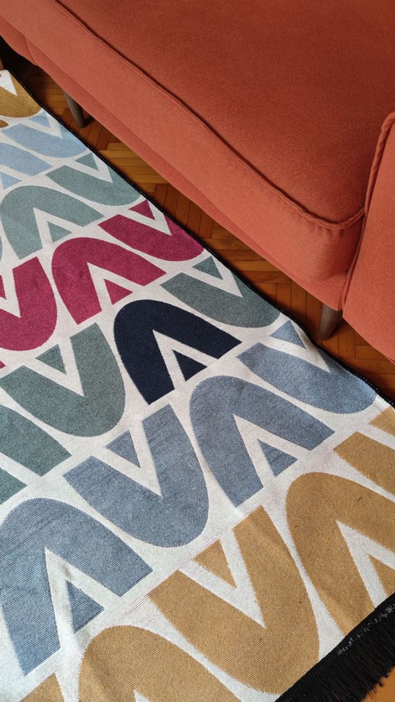 Design carpets - Flip Recycled Kilim Rug - STUDIO POTATO
