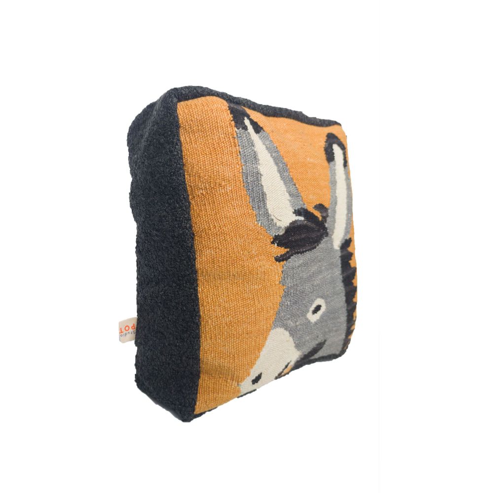 Cushions - Donkey Handwoven Throw Pillow - STUDIO POTATO