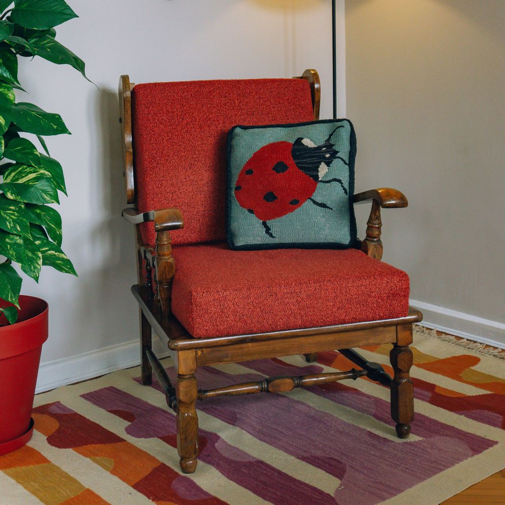 Coussins - Ladybug Coussin tissé à la main - STUDIO POTATO
