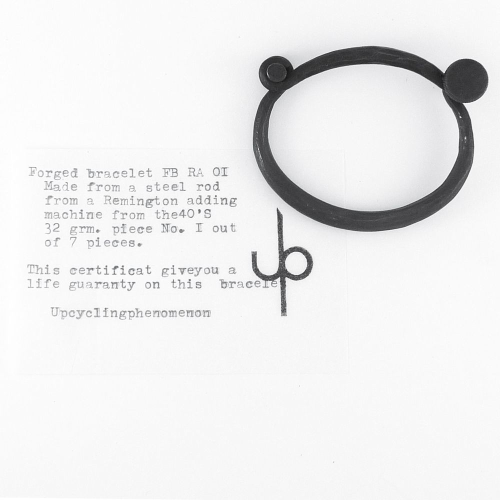 Jewelry - Forged bracelet - UPCYCLING PHENOMENON