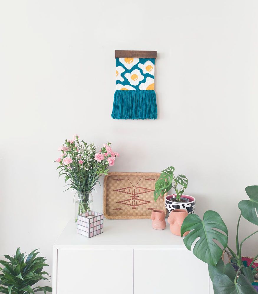 Other wall decoration - Omelette Handwoven Wall Decor - STUDIO POTATO