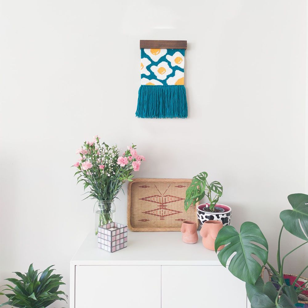 Other wall decoration - Omelette Handwoven Wall Decor - STUDIO POTATO