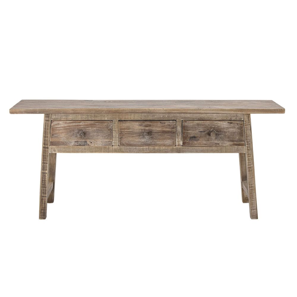 Chests of drawers - Camden Console Table, Nature, Reclaimed Pine Wood - CREATIVE COLLECTION