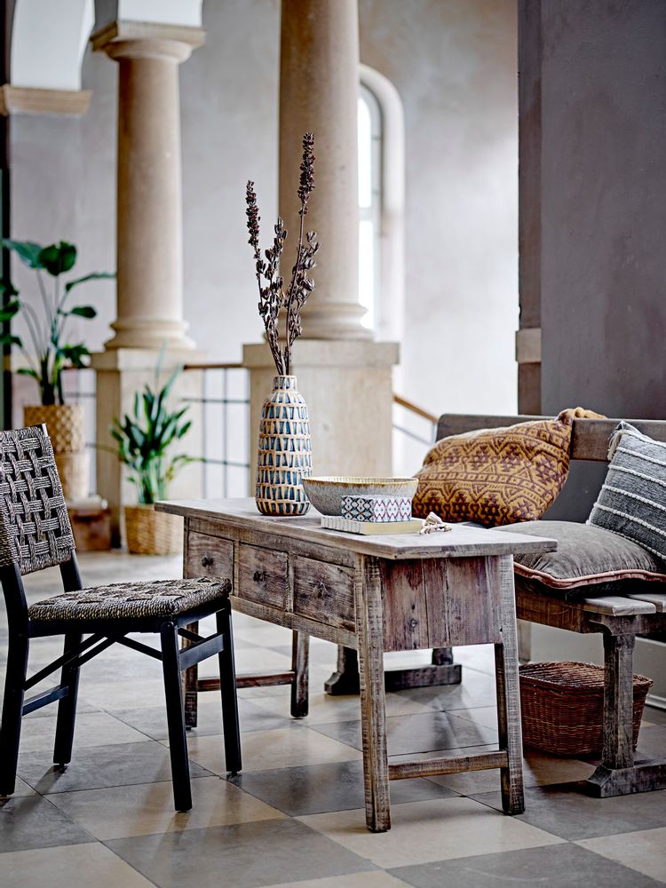 Chests of drawers - Camden Console Table, Nature, Reclaimed Pine Wood - CREATIVE COLLECTION