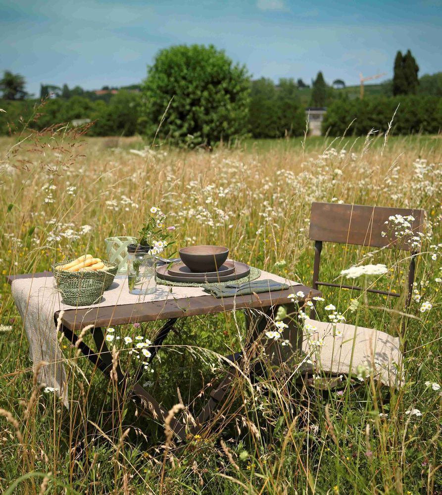 Meubles de cuisines - Set d'un table et deux chaises bistrot - FIORIRA UN GIARDINO SRL